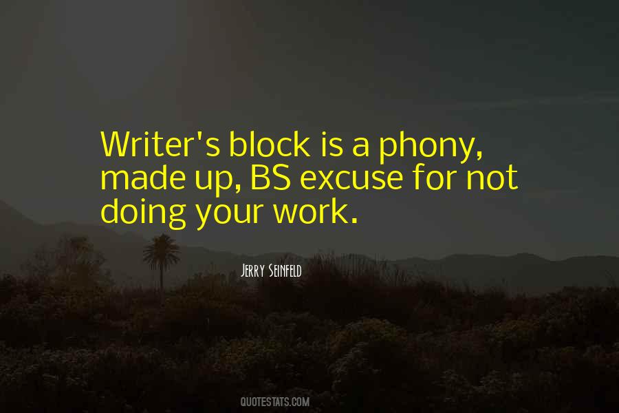 Writer S Block Quotes #197731