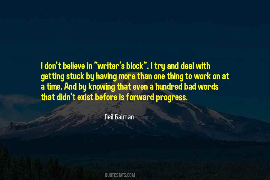 Writer S Block Quotes #198759