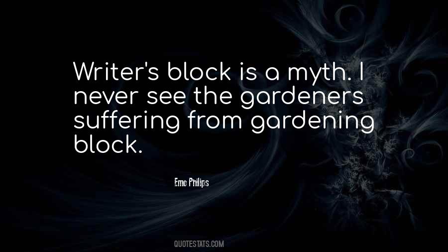 Writer S Block Quotes #478396