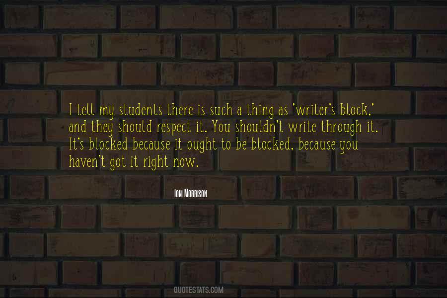 Writer S Block Quotes #591721
