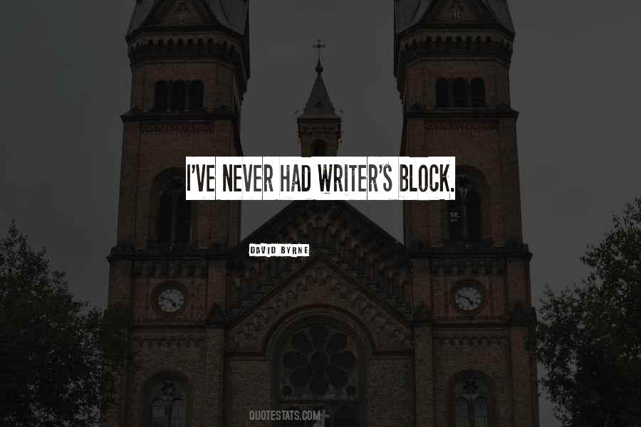 Writer S Block Quotes #872966