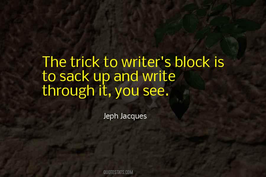 Writer S Block Quotes #881173