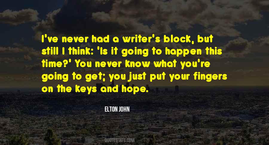 Writer S Block Quotes #884845