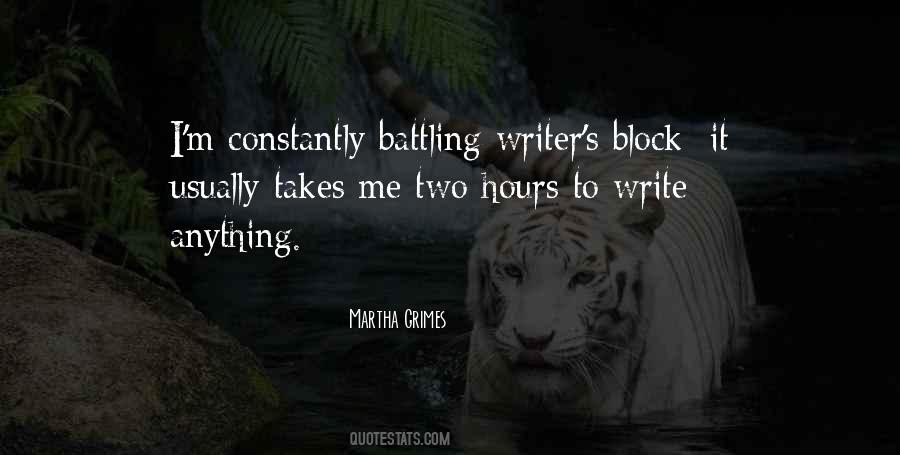 Writer S Block Quotes #910548