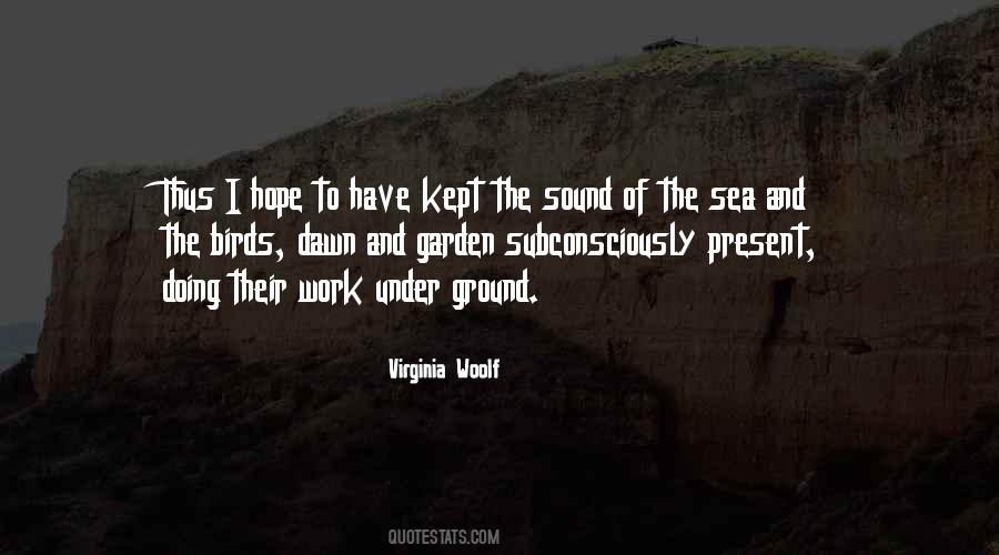 Garden Sea Quotes #713044