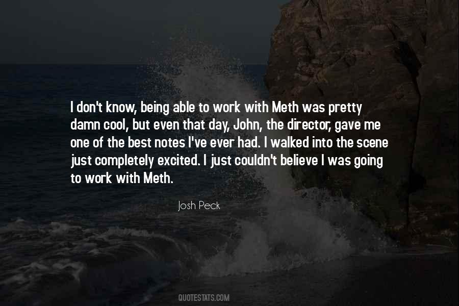 Quotes About Meth #1308185