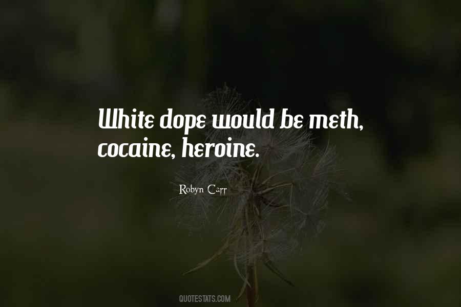 Quotes About Meth #1681527