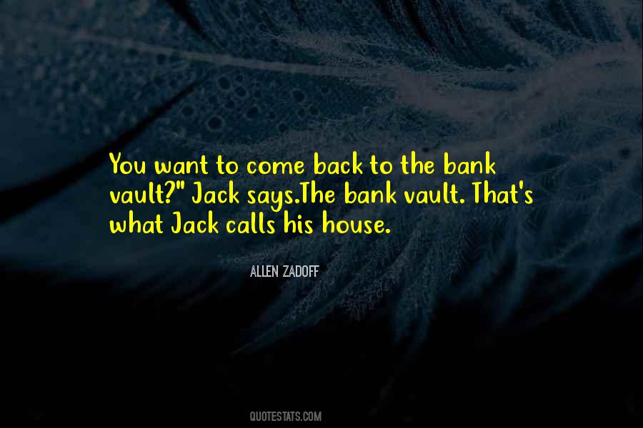 Bank Vault Quotes #168027