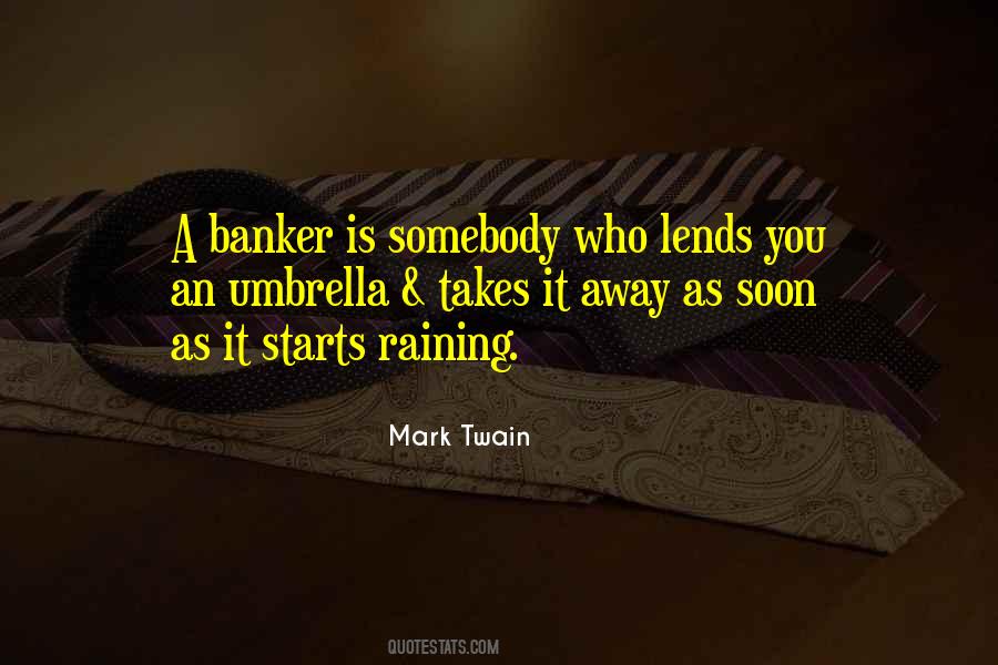 Banker Quotes #161305