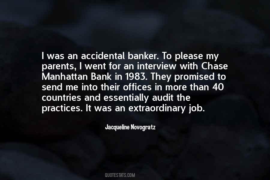 Banker Quotes #491136
