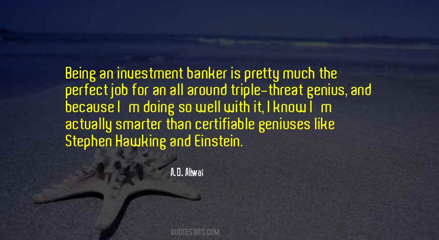 Banker Quotes #91139