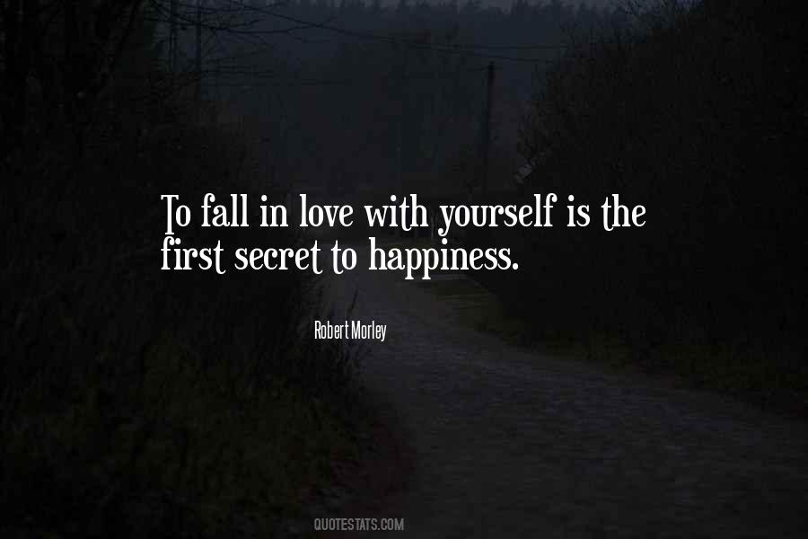 Secret Happiness Quotes #767340