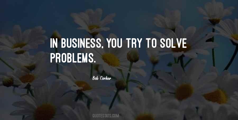 Problems Solve Quotes #19684