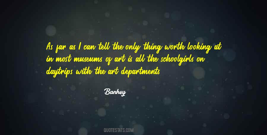 Banksy Art Quotes #131981