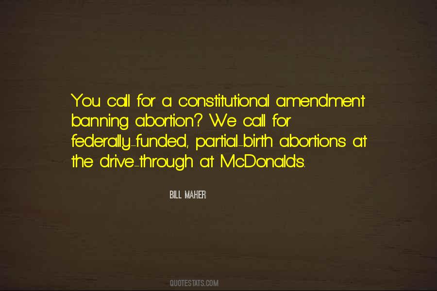 Banning Abortion Quotes #1658777