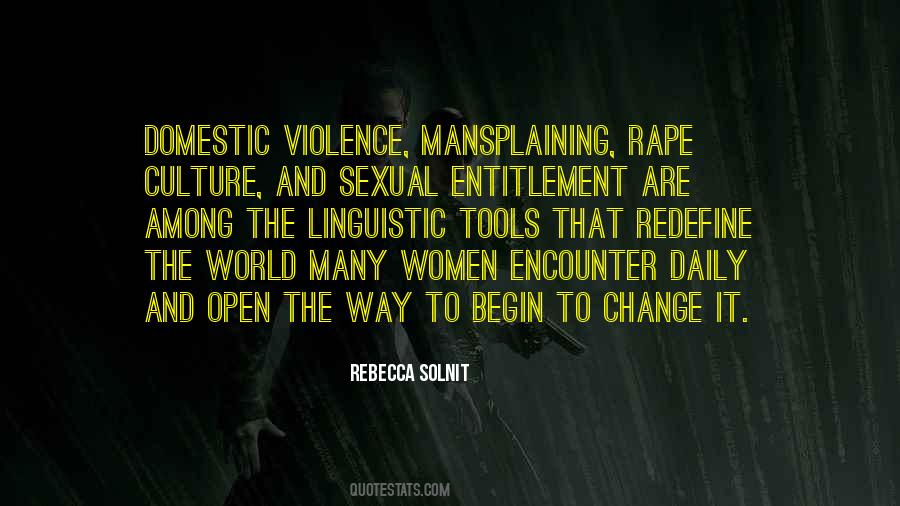 Sexual Violence Quotes #1303201
