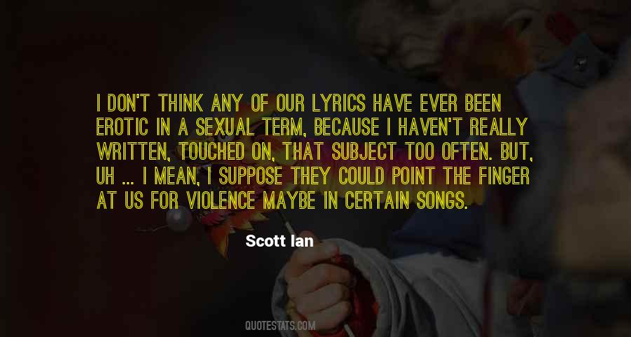 Sexual Violence Quotes #1755315