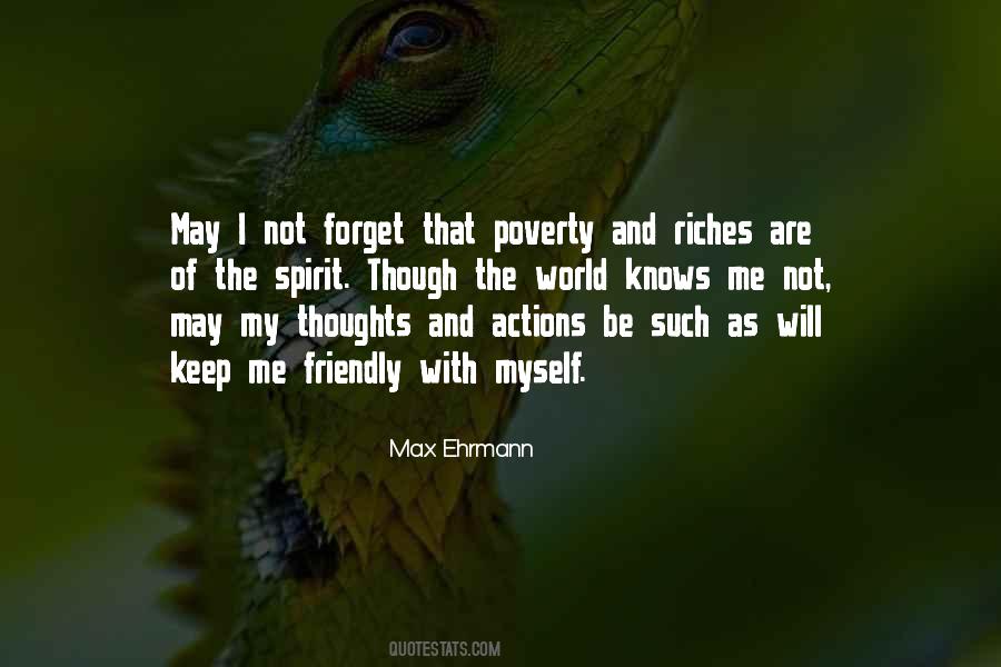 Poverty Of Spirit Quotes #1151868