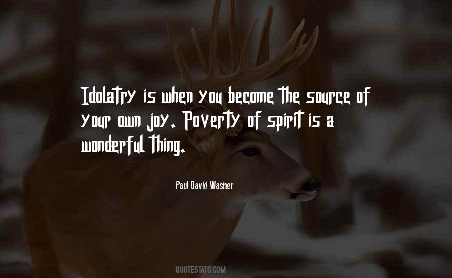Poverty Of Spirit Quotes #1790068