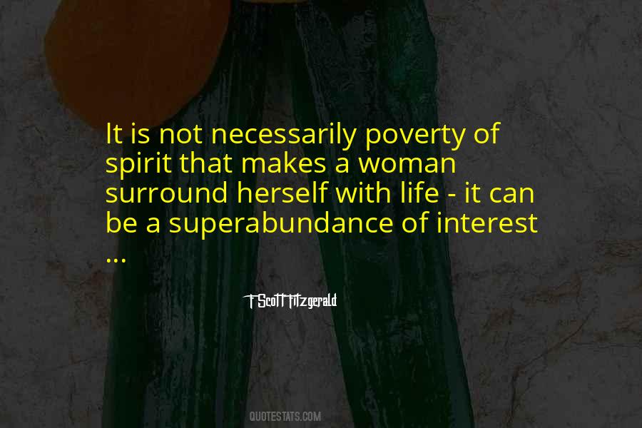 Poverty Of Spirit Quotes #879035