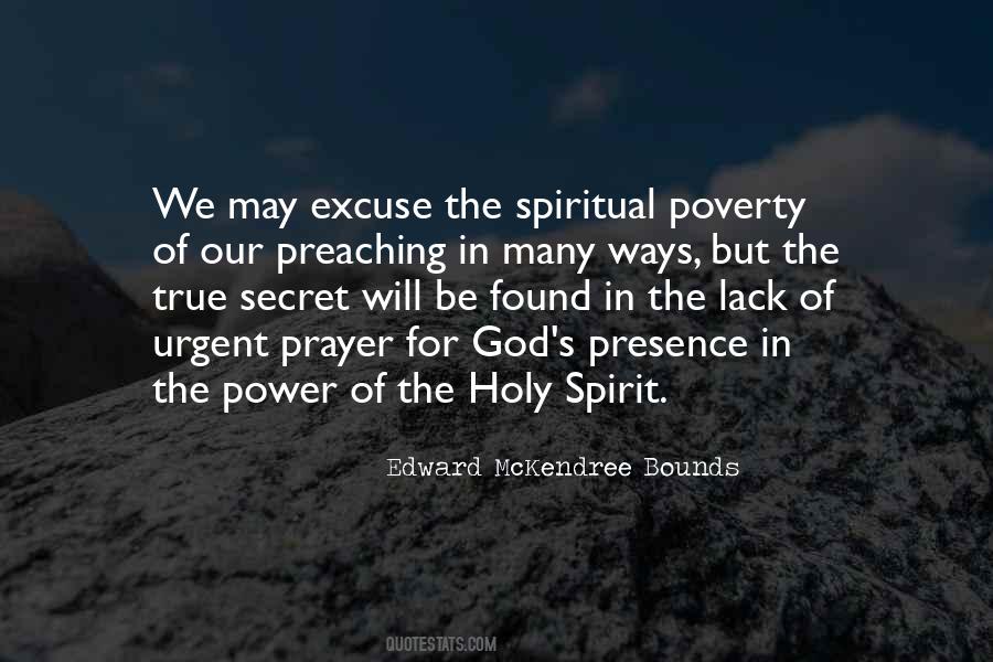 Poverty Of Spirit Quotes #923728