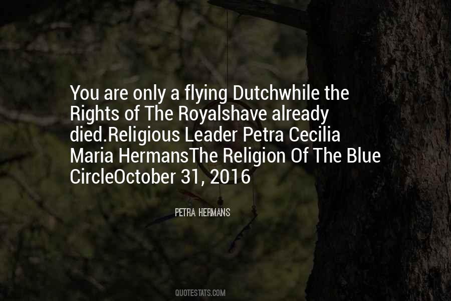 Religion Of Blue Circle Quotes #464184