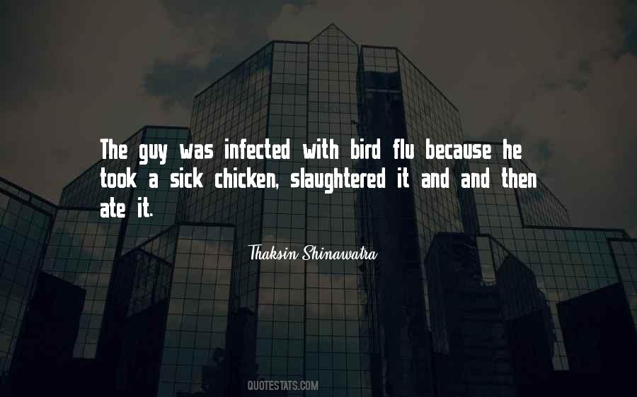 Bird Flu Quotes #1501061