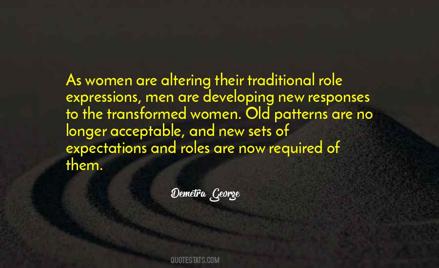 Traditional Women Quotes #1755727
