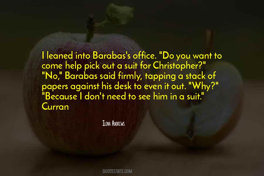Barabas Quotes #254798