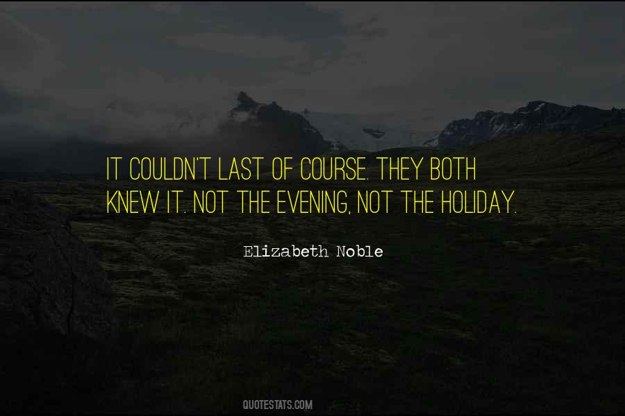 Way We Were Elizabeth Noble Quotes #1268495