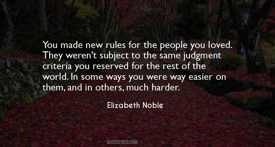 Way We Were Elizabeth Noble Quotes #204262