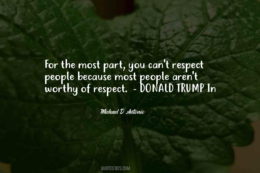 Respect People Quotes #1441831