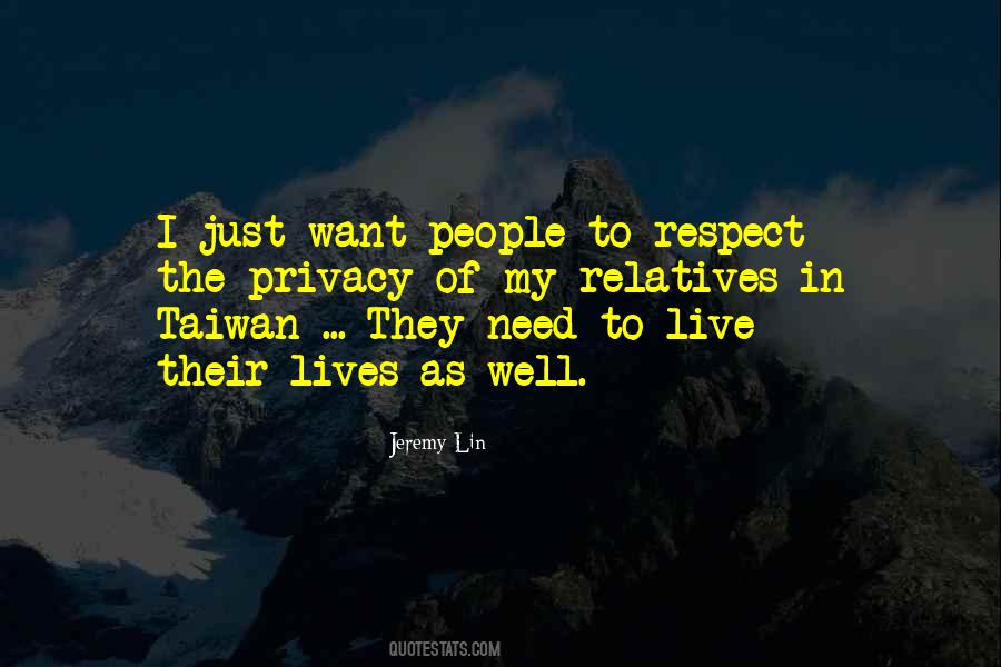 Respect People Quotes #44736