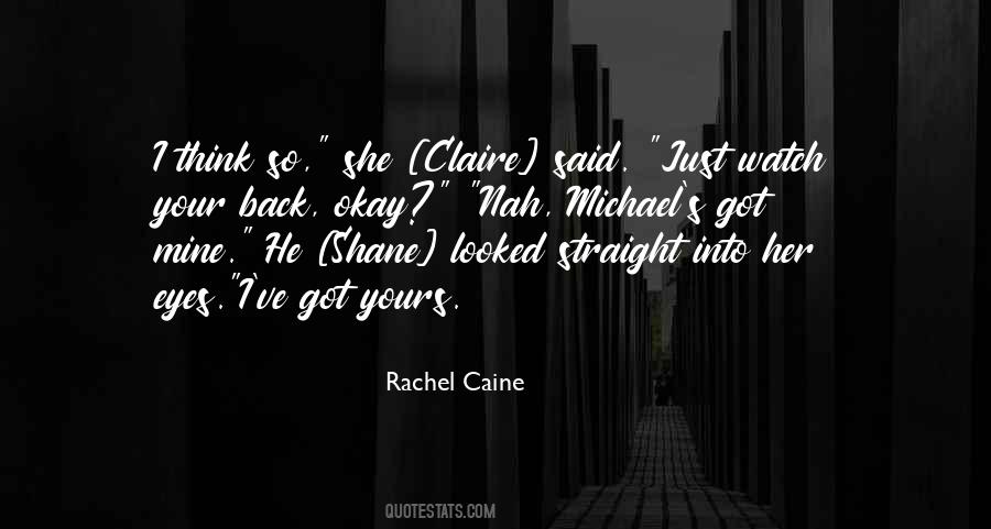 Shane Claire Eve Quotes #1488151