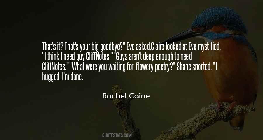 Shane Claire Eve Quotes #423479
