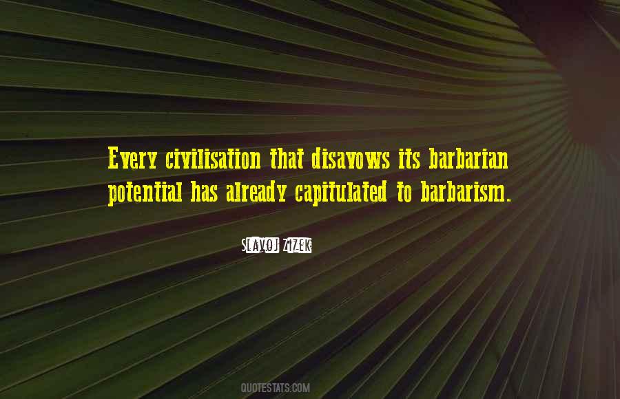 Barbarian Quotes #993725