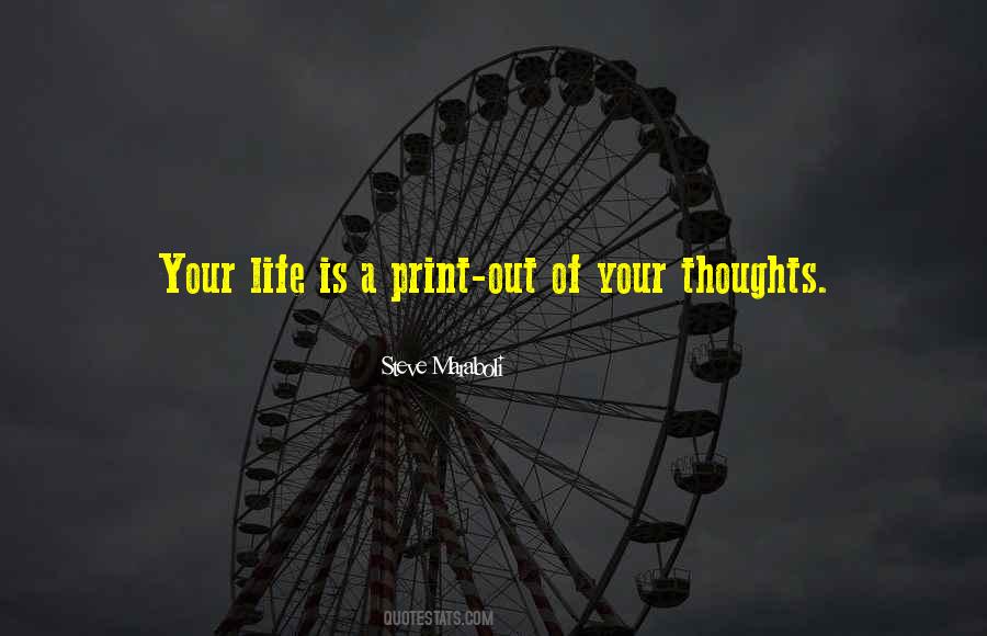 Thoughts Life Quotes #9809