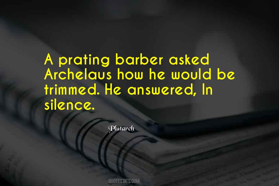 Barber Quotes #1004461