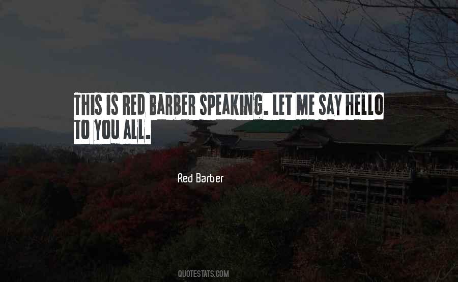 Barber Quotes #463138