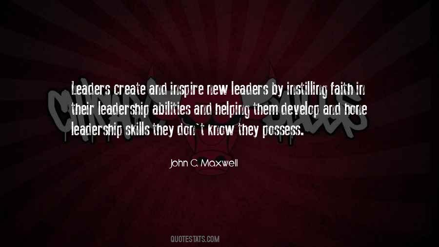 John Maxwell Leadership Quotes #853213