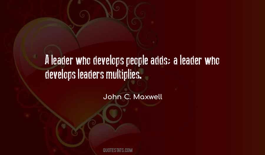 John Maxwell Leadership Quotes #903655