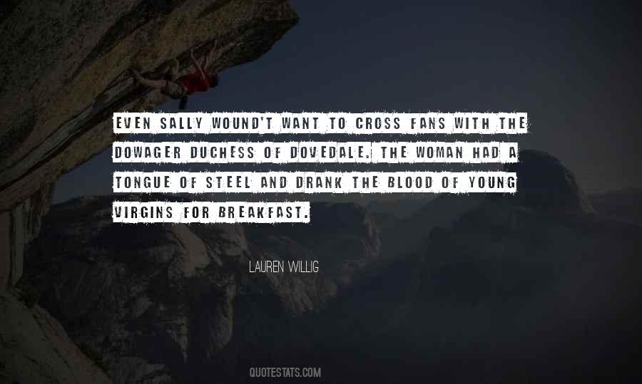 Blood Of Quotes #1037533