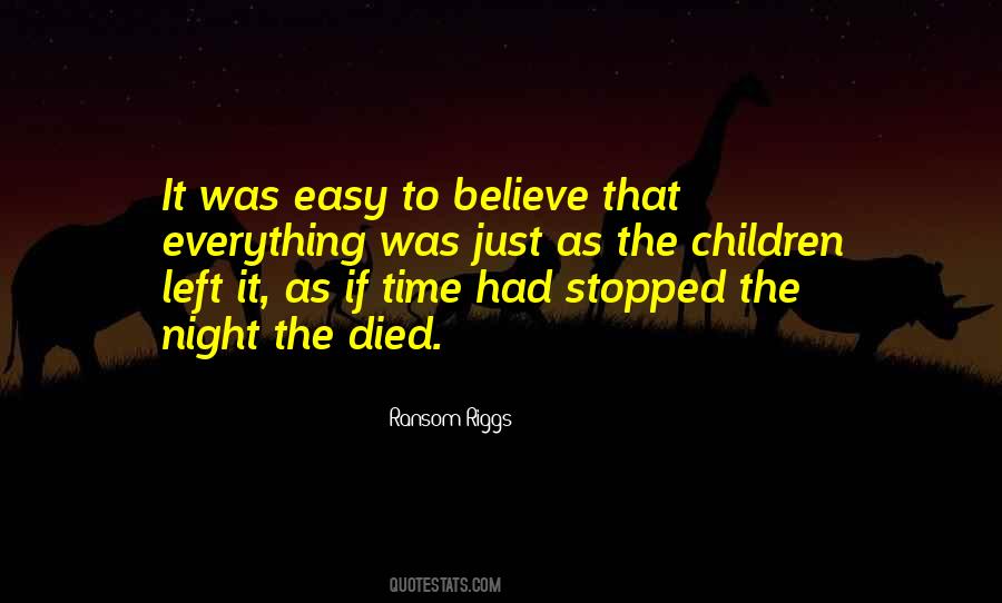 Time Had Quotes #1454665