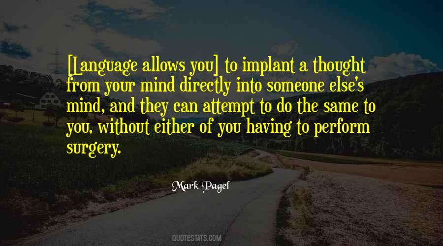 Thought And Language Quotes #1069783