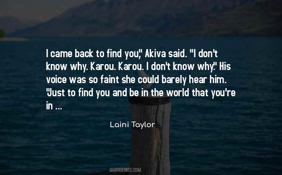 Barely Know You Quotes #1435015
