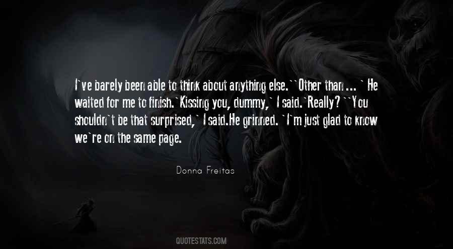Barely Know You Quotes #1503693