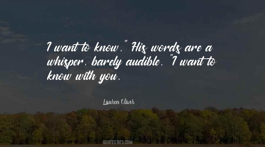 Barely Know You Quotes #977181