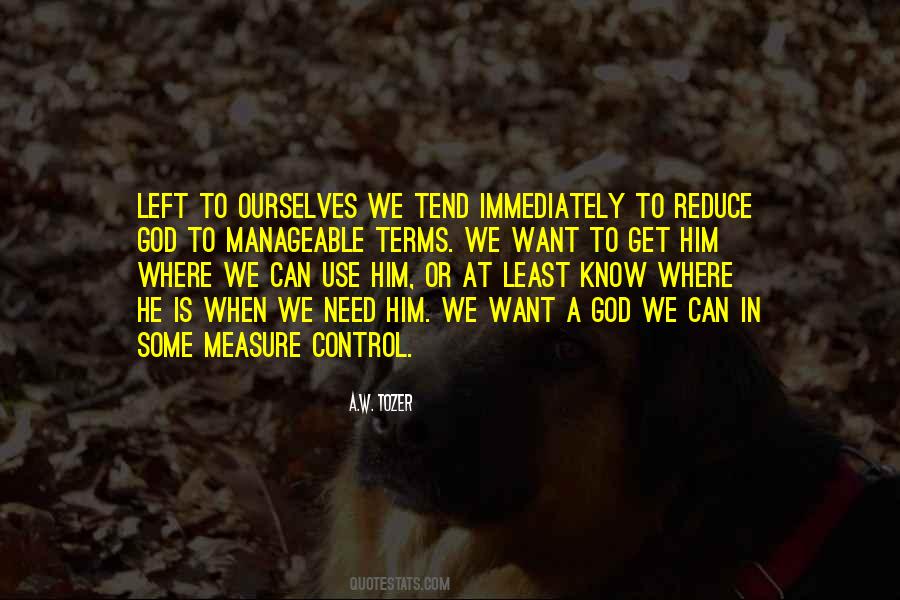 Control Ourselves Quotes #986800