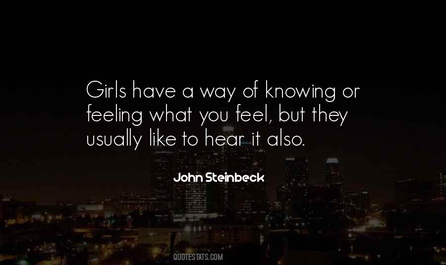 Girls Like You Quotes #192969