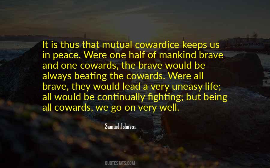 Uneasy Peace Quotes #1579673